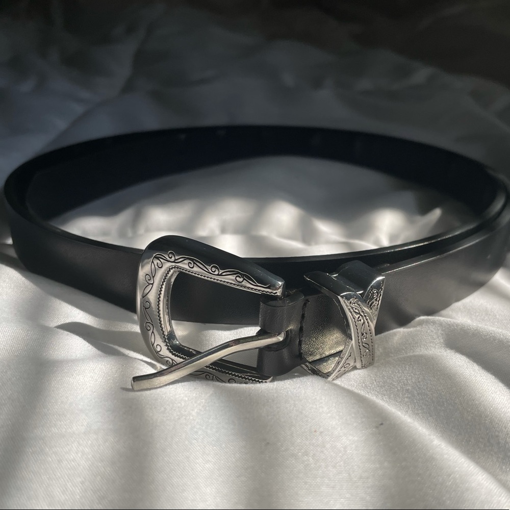 Silver Detailed Belt